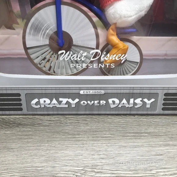 Disney's 100th Anniversary - "Crazy Over Daisy" Plush Set - Bike Wheel Moves! - Picture 4 of 12